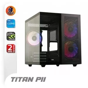 PC GAMER TITAN P11 I5-12400F|16GB|RTX3060 12GB|512GB M.2